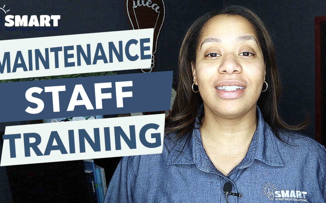 How To Train Your Maintenance Staff